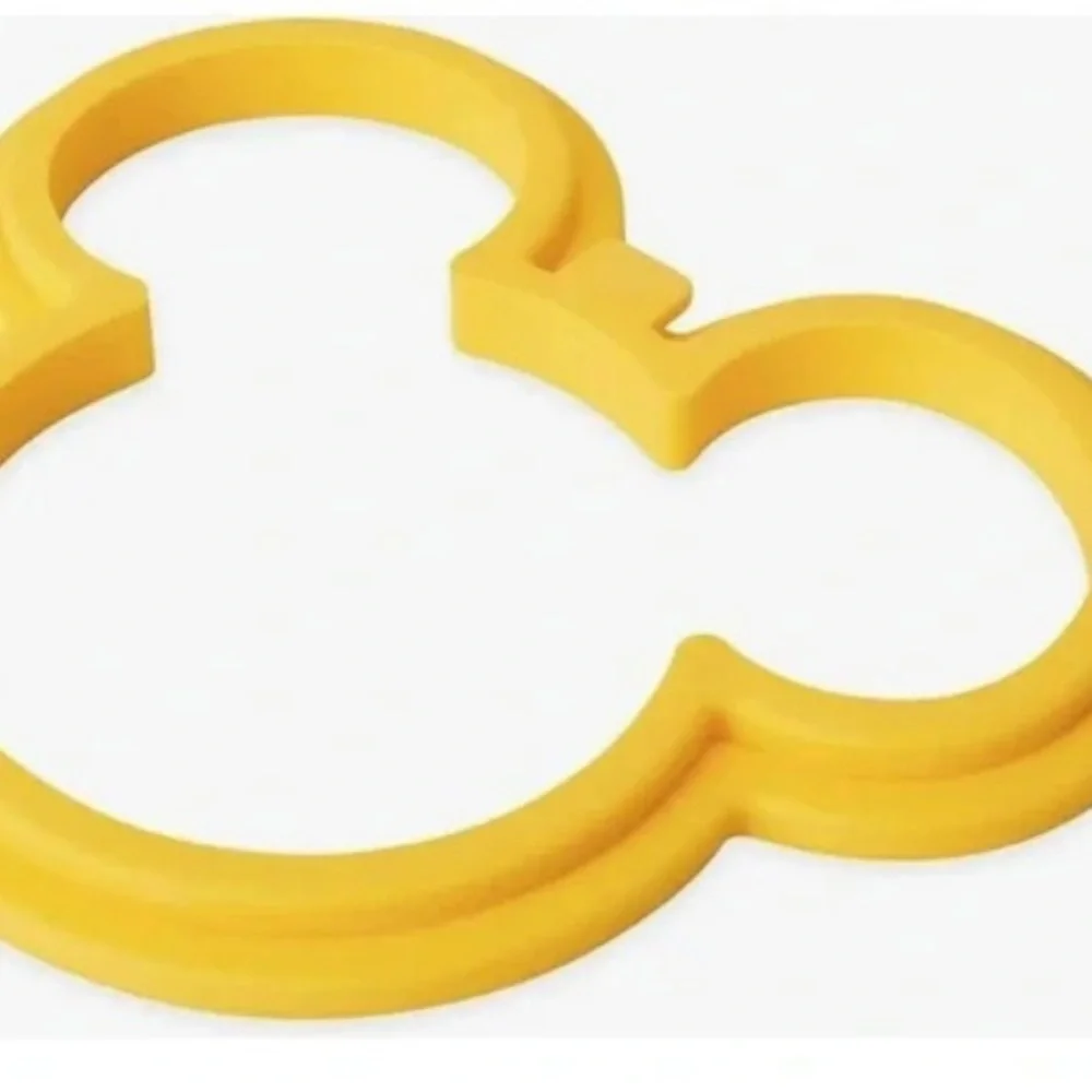 3-1 NEW Disney Parks Mickey Mouse Silicone Pancake & Egg Ring Mold…+ 2 p…